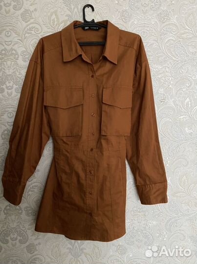 Женская платье-рубашка от Zara