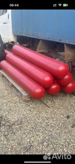 Баллоны метан газель