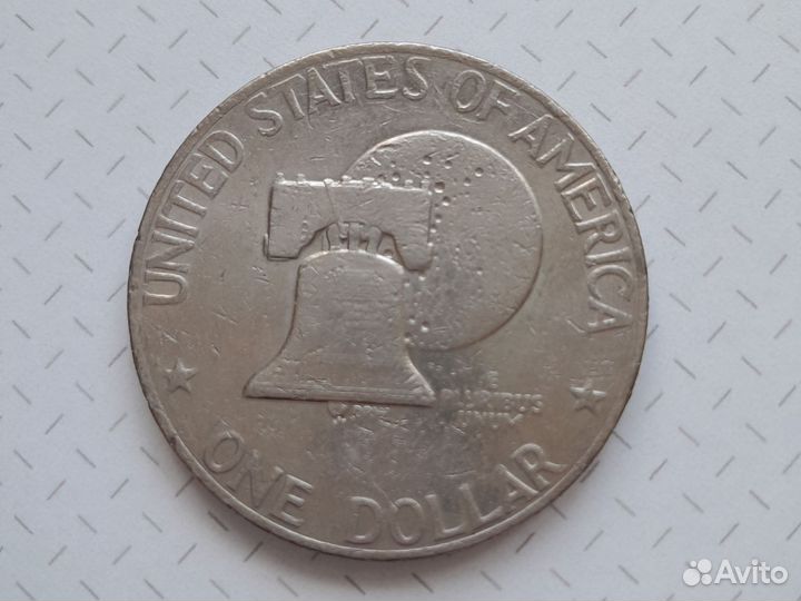 Монета США 1 доллар