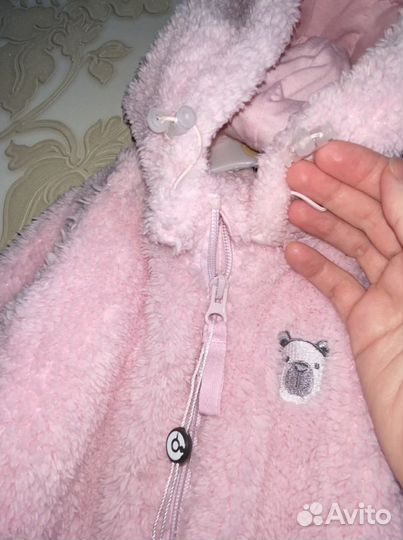 Комбинезон плюшевый 74