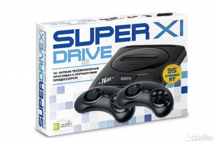Сега приставка 16 бит 95 игр