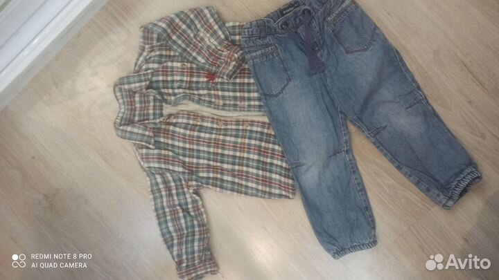 Фирменные детские вещи джинсы, рубашки