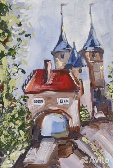 Этюд маслом