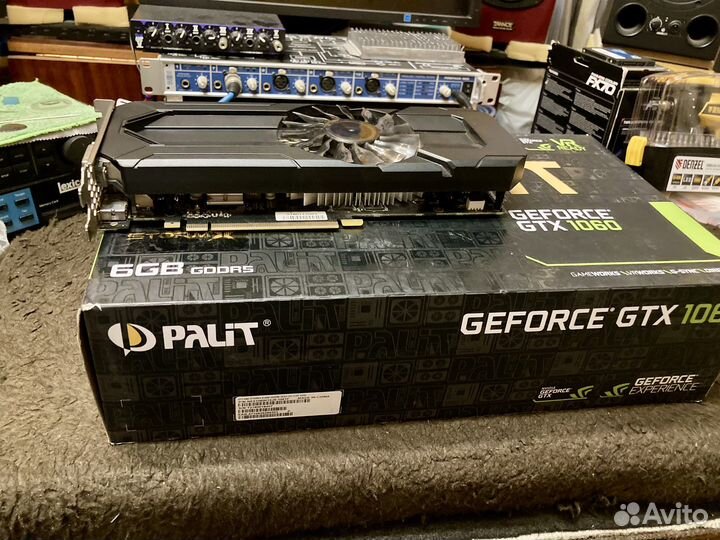 Видеокарта NVidia GTX 1060 6Gb Palit StormX