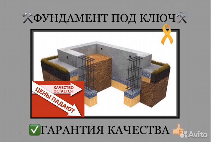 Фундамент под ключ