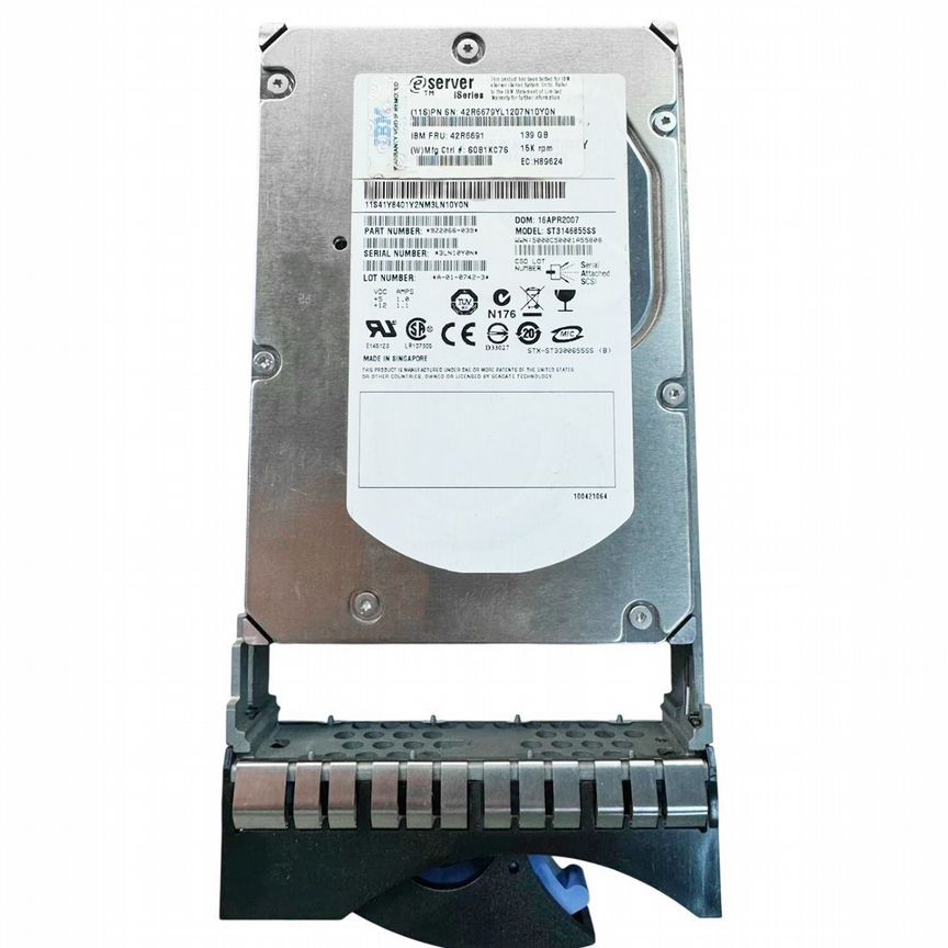 [42R6685] Жесткий Диск Ibm 146gb 15000 Sas 3,5" Hdd 42r6685