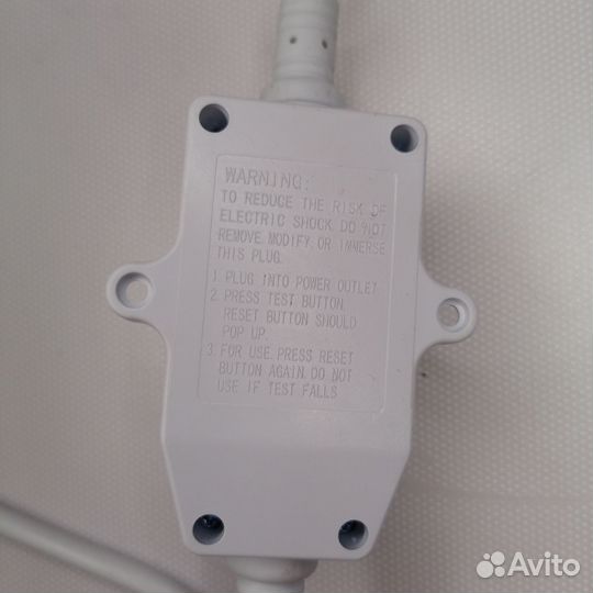 Кабель питания с узо (устройство защитного отключе