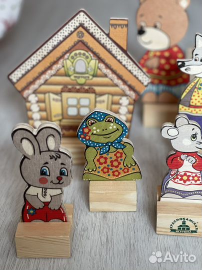 Краснокамская игрушка Теремок Монтессори