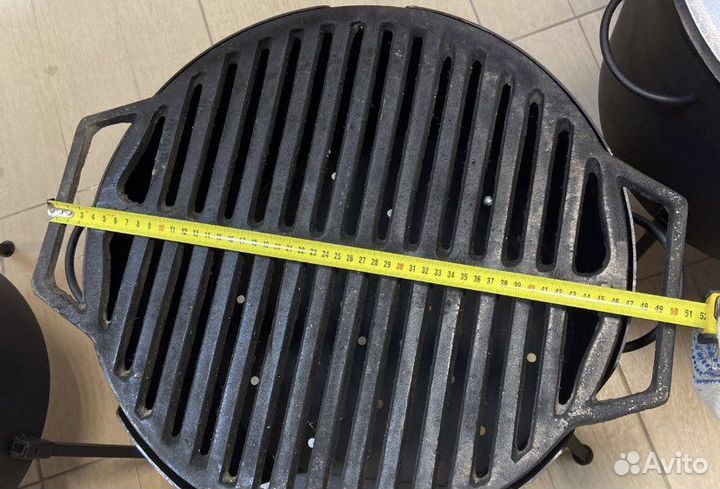 Решетка для мангала чугунная