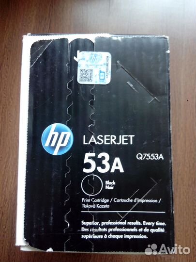 Новый оригинальный HP 53A (Q7553A)