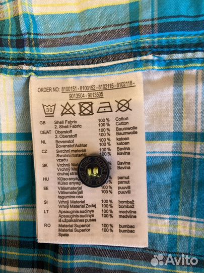 Рубашка короткий рукав на 12-14 лет(158-164 см)