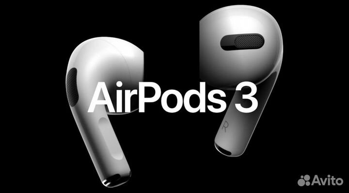Беспроводные наушники apple airpods 3