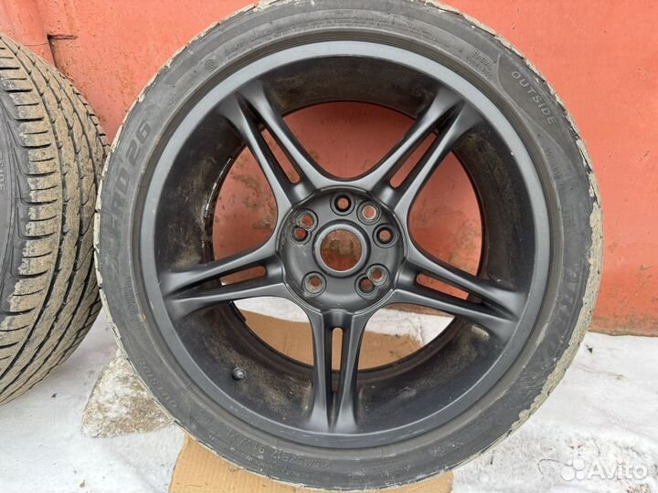 Литые диски r17 5x114 (4х114,3) с летней резиной