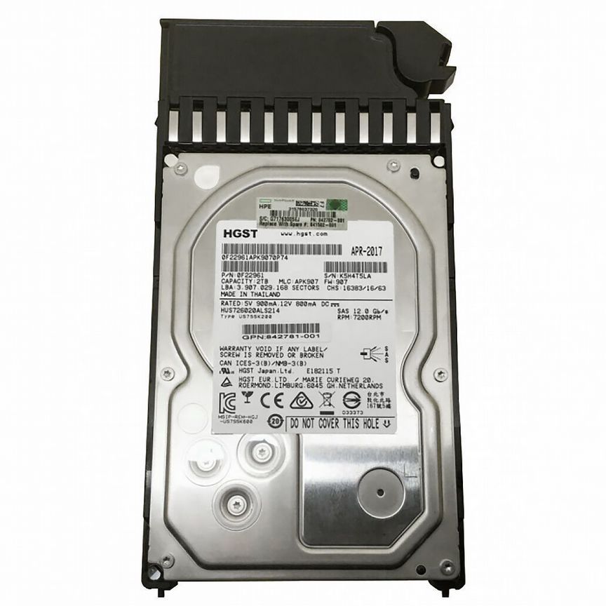 [N9X93A] Жесткий Диск Hp Msa 841502-001 2tb N9x93a
