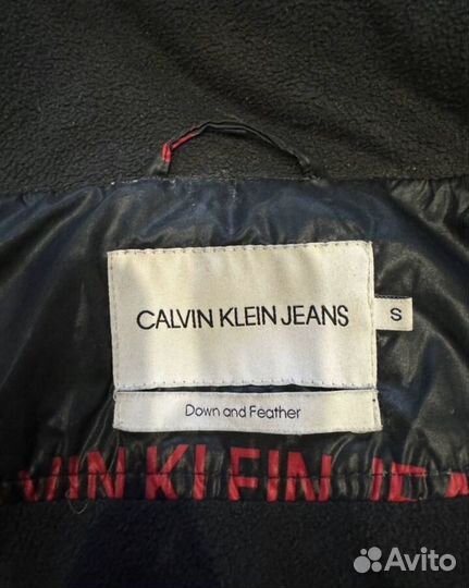Calvin klein пуховик куртка