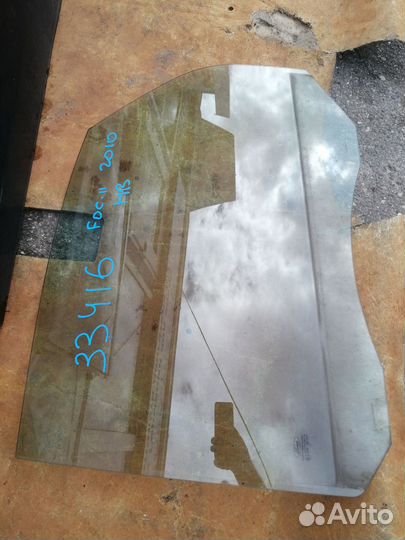 Стекло двери заднее левое Ford Focus 2 2010