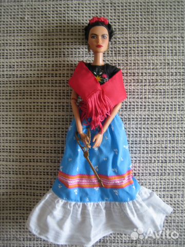 Кукла Barbie Frida Kahlo (Барби Фрида Кало) купить в Санкт-Петербурге ...