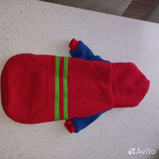 Толстовка, кофта на меху собаке, кошке XL