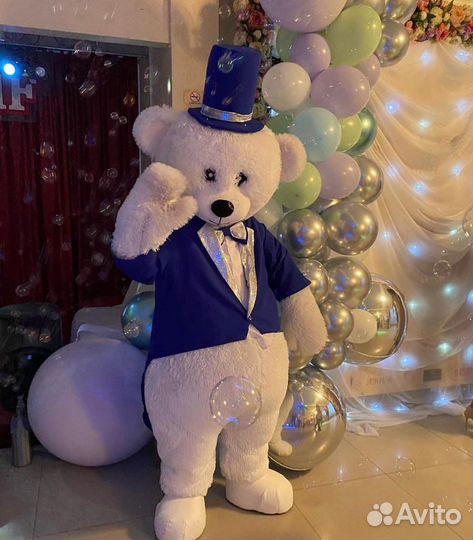 Ростовая кукла. Поздравление, аниматор мишка