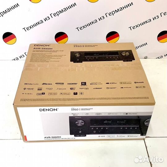 AV-ресивер Denon AVR-S660H