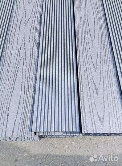 Террасная доска дпк полнотелая