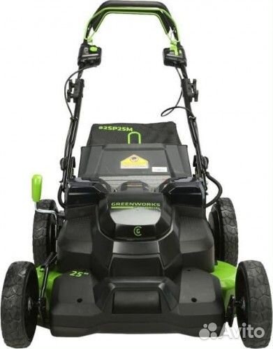 Газонокосилка аккумуляторная greenworks GC82LM61S