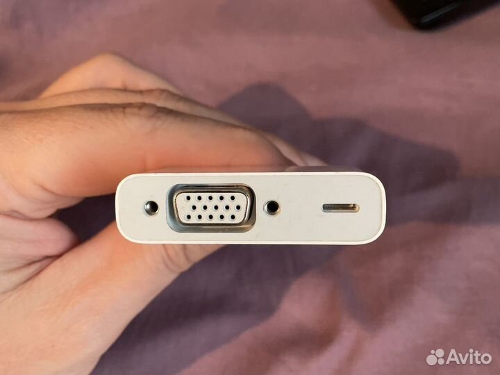 Apple lightning to VGA оригинал