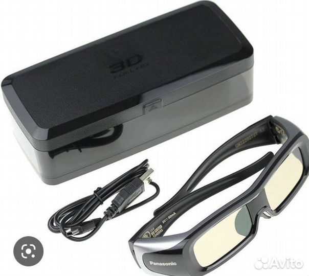 Blu-ray-плеер Panasonic с 3D очками и дисками