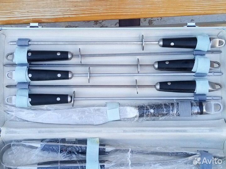 Набор для барбекю из нержавеющей стали