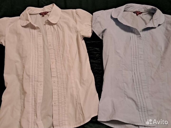 Школьные блузки для девочки 140 146