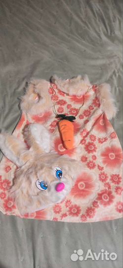 Новогодний костюм зайки