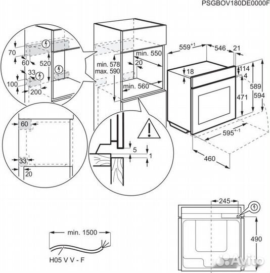 Духовой шкаф Electrolux EOB7S31X