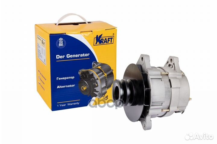 Генератор газ 31103302 (зм3 402) (80 а) kraft 646