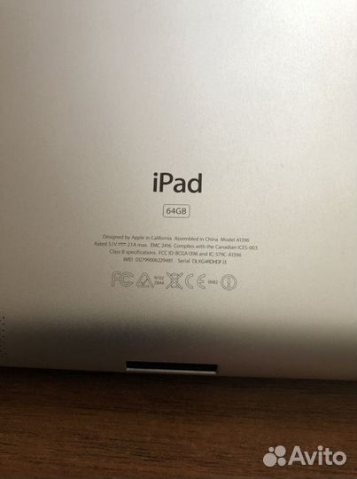 iPad 2,64gb