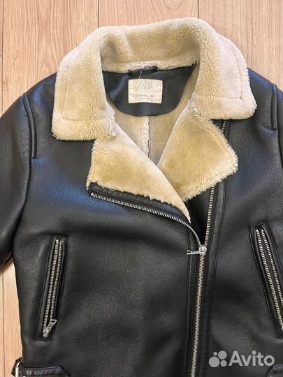 Дубленка zara детская