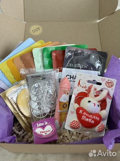 Подарочный набор с косметикой, бьюти бокс