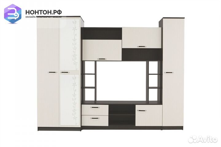 Стенка Марта-11 венге / дуб белфорд