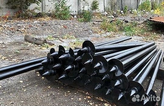 Винтовые сваи под ключ