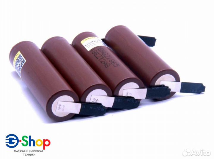 Аккумулятор 35A 18650 HG2 3000mAh c Ni лентой