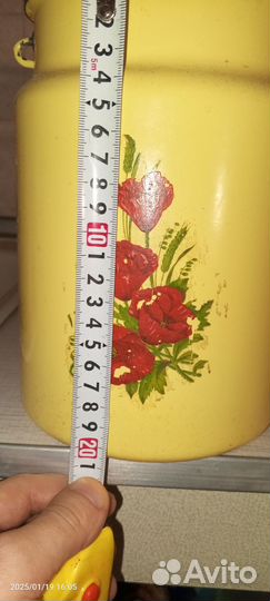 Бидон эмалированный