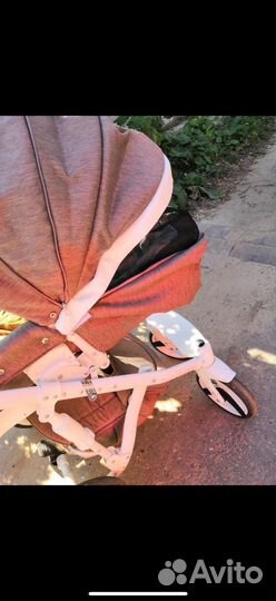 Коляска adamex 3 в 1 бу