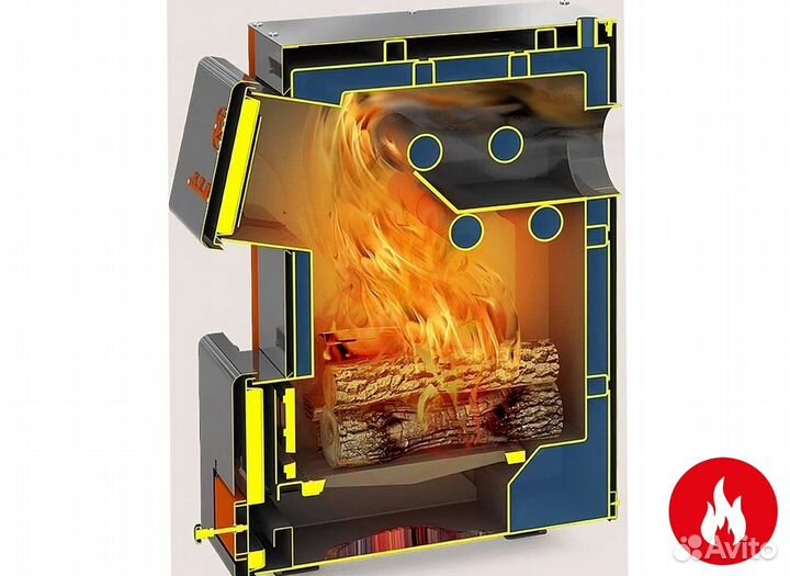 Твердотопливный котел теплодар куппер ок-15 (2.0)