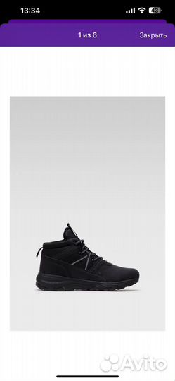 Ботинки кроссовки утепленные