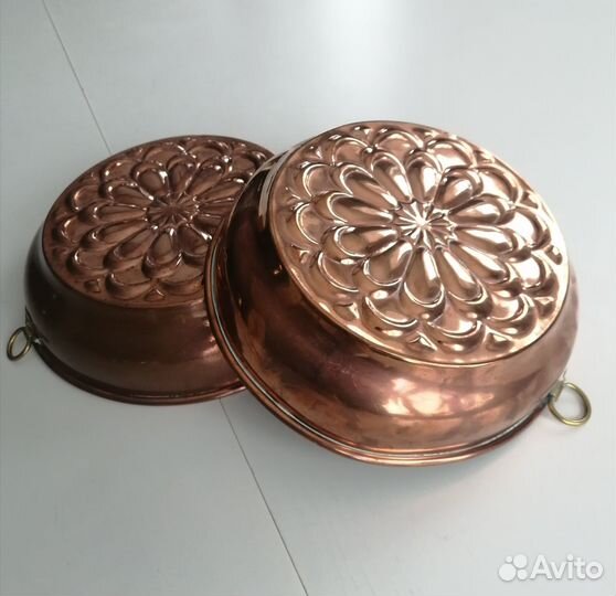 Старинная медная посуда