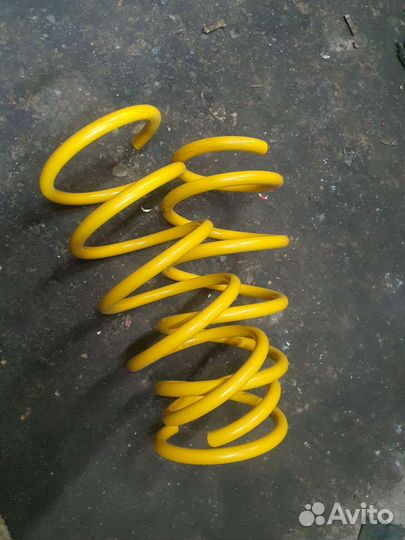 Пружины передние renault logan