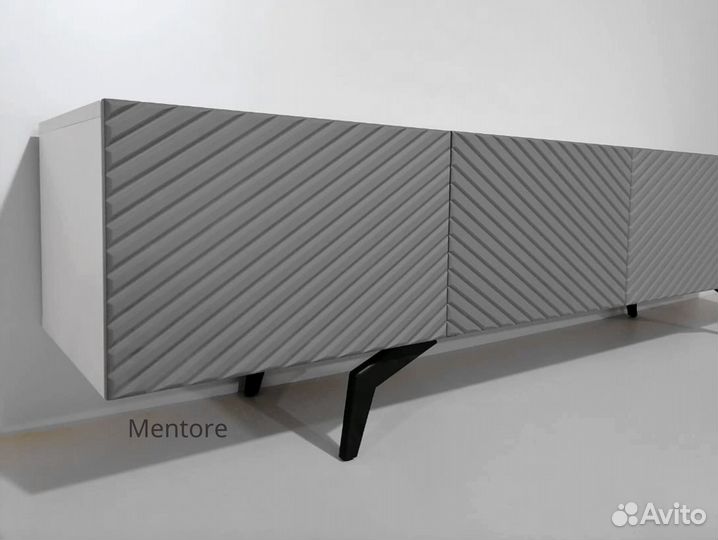 Тумба под тв Bravo с фрезеровкой