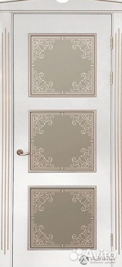 Скрытая дверь под отделку