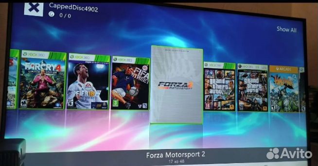 Xbox 360 прошитый+ 50 игр