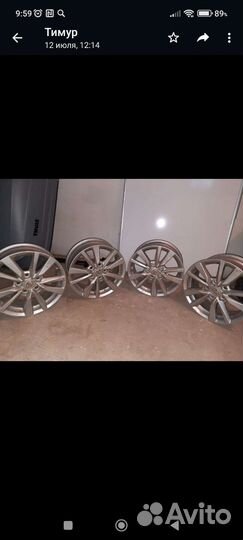 Диски r 16 на Тойота camry 70