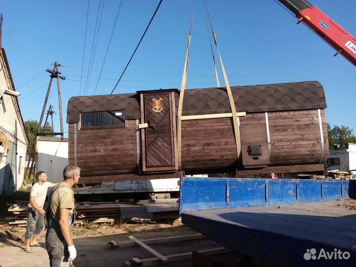 Бани в наличии под ключ